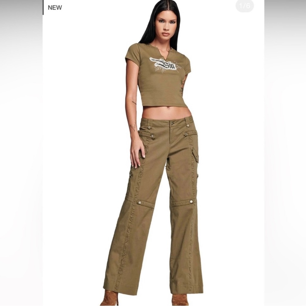 NWOT I.am.gia Azula Pant in Olive